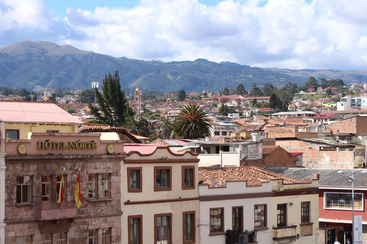 Hotel Norte Cuenca Esterno foto